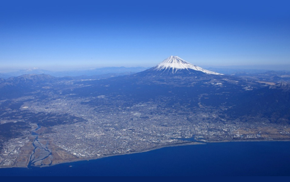 第二社屋 3階から富士山が見えることもある
